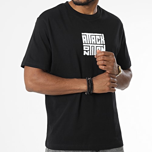 Tee Shirt Oversize Colossal Back Noir