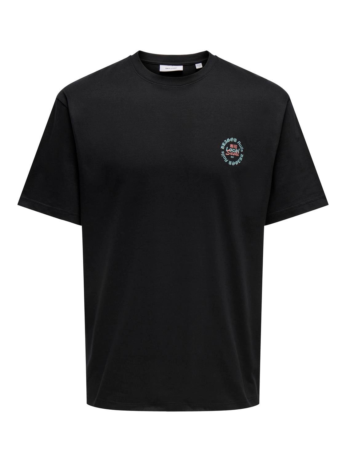 ONSALFIE T-shirt Black