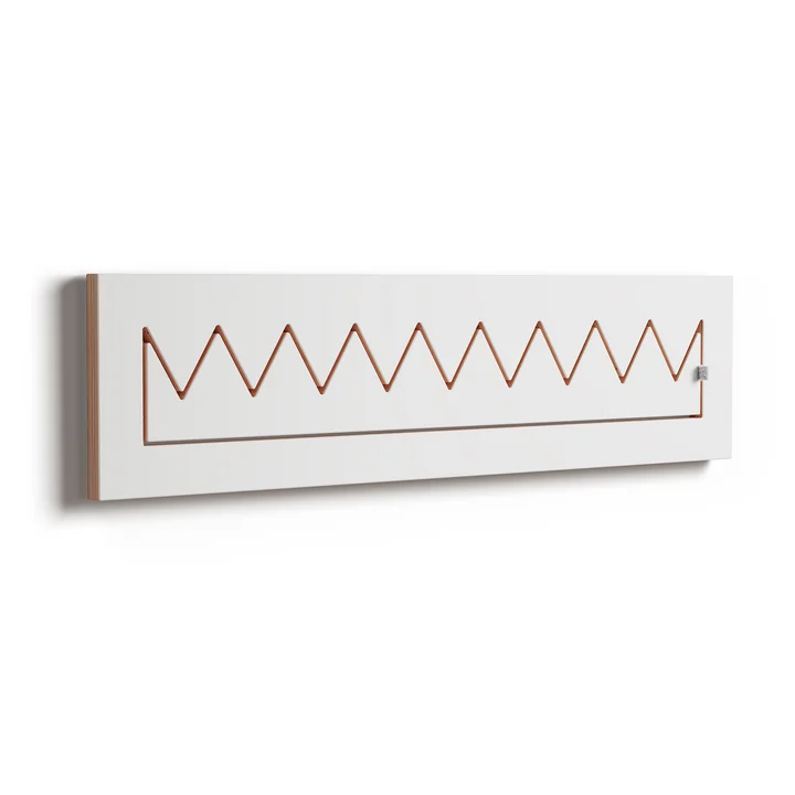 Ambivalenz - Fläpps Garderobe Crownhäng 80 x 20 cm weiss