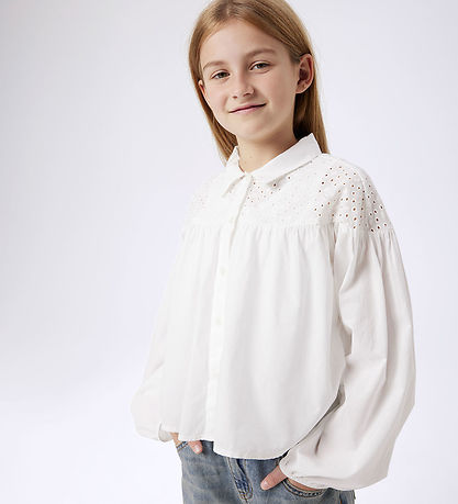 Name It Skjorte - NkfTora - Bright White