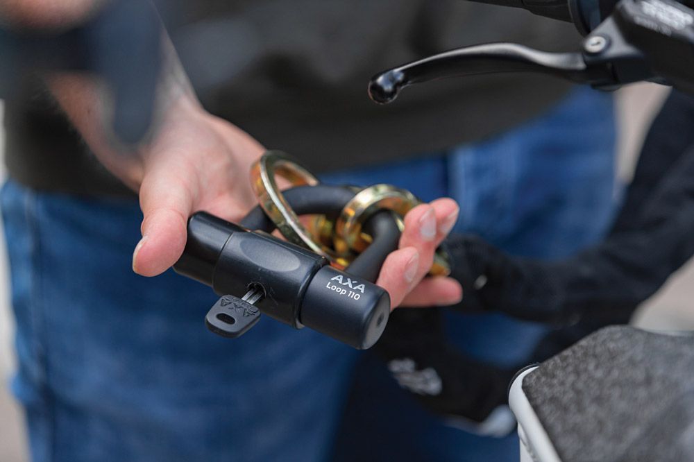 Axa Loop 110 Kettenschloss inkl. Hängeschloss kaufen | Bike-Discount