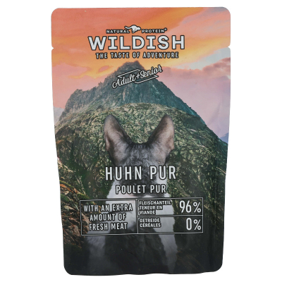 Wildish Cat Adult & Senior Huhn pur 10x85g