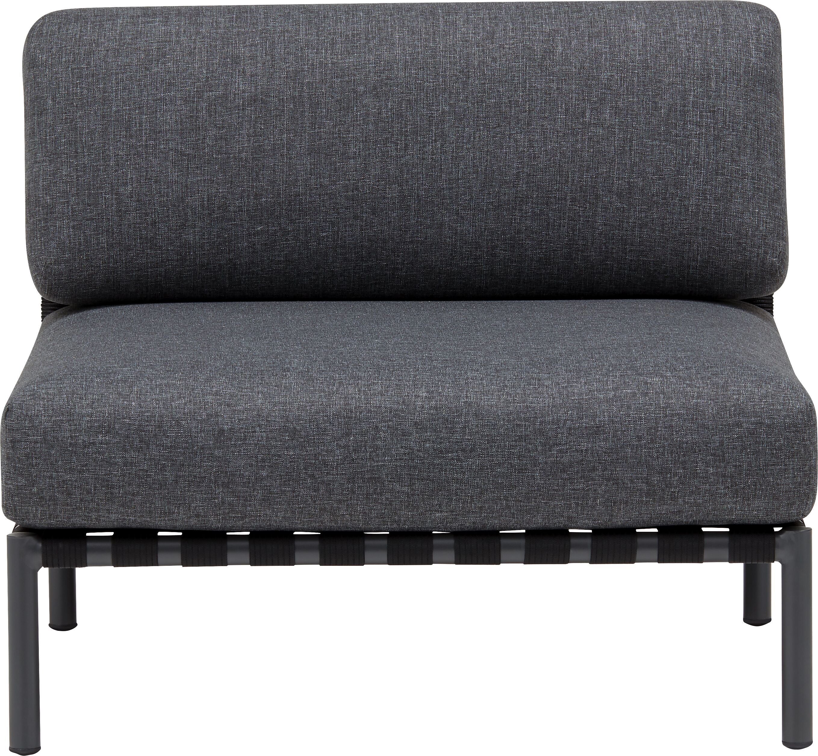 HORIZON Lounge Einzelelement - Anthrazit / B: 87.0 cm x T: 87.0 cm x H: 76.0 cm