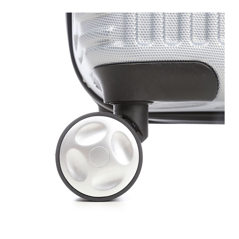 Lot de 4 valises rigides Takai 87, 77, 67 et 55 cm Argent