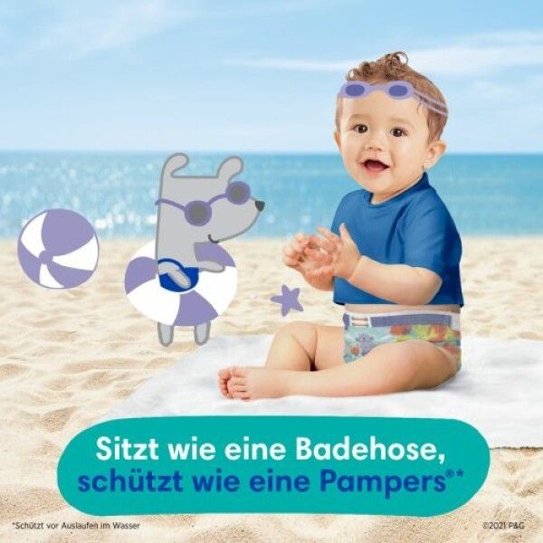 Pampers Splashers Einweg-Schwimmwindeln