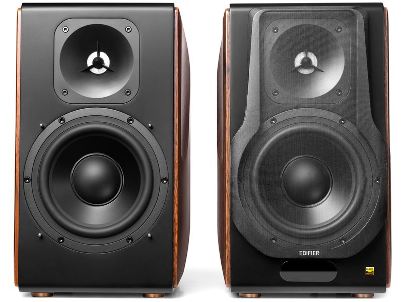 Edifier Regallautsprecher Paar S3000MKII Braun, Schwarz Aktive kabellose 2.0 Lautsprecher