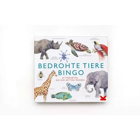Hutter Trade Bedrohte Tiere Bingo