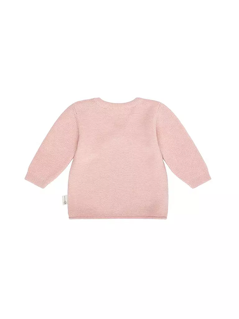 STEIFF Baby Set Strickjacke und Strickhose 2 teilig rosa