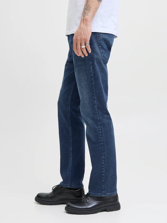 Jack & Jones Straight-Jeans »JJICLARK JJORIGINAL SQ 2« Baumwollmischung, straight fit