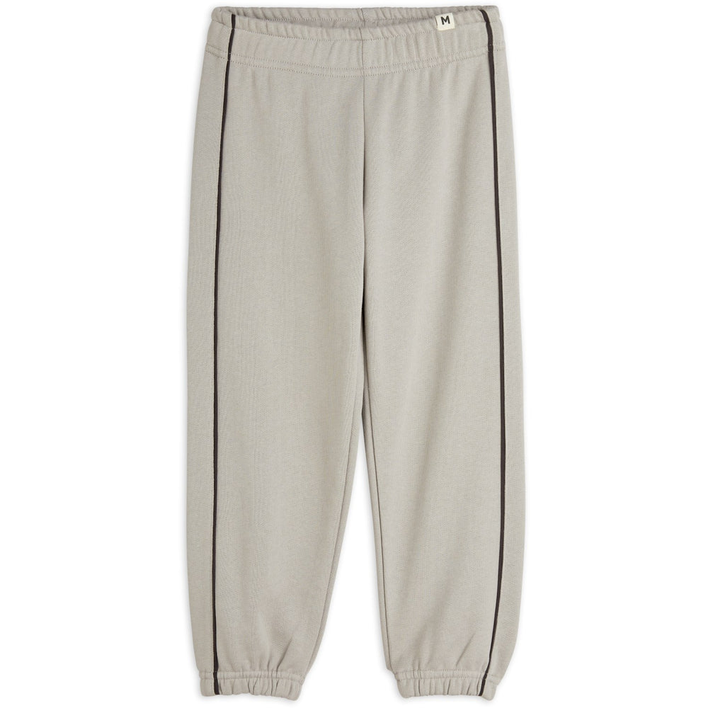 Køb Mini Rodini Grey Plain Piping Sweatpants