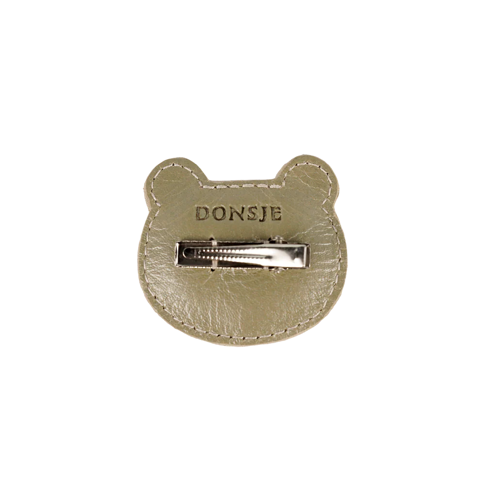 Blinc Clip | Bear | Champagne Metallic Leather