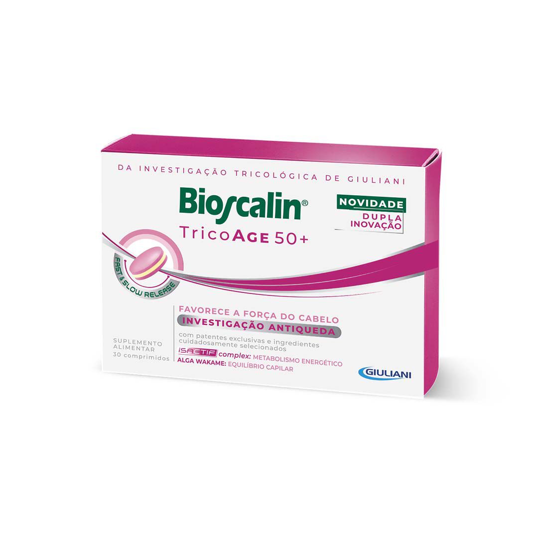 BIOSCALIN  Comprimidos Antiqueda Tricoage 50+ - 30un