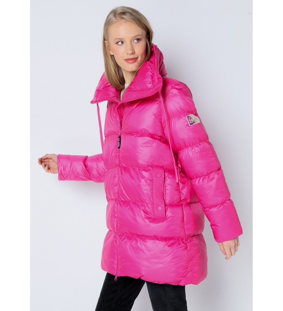 Casaco acolchoado Lois Pink