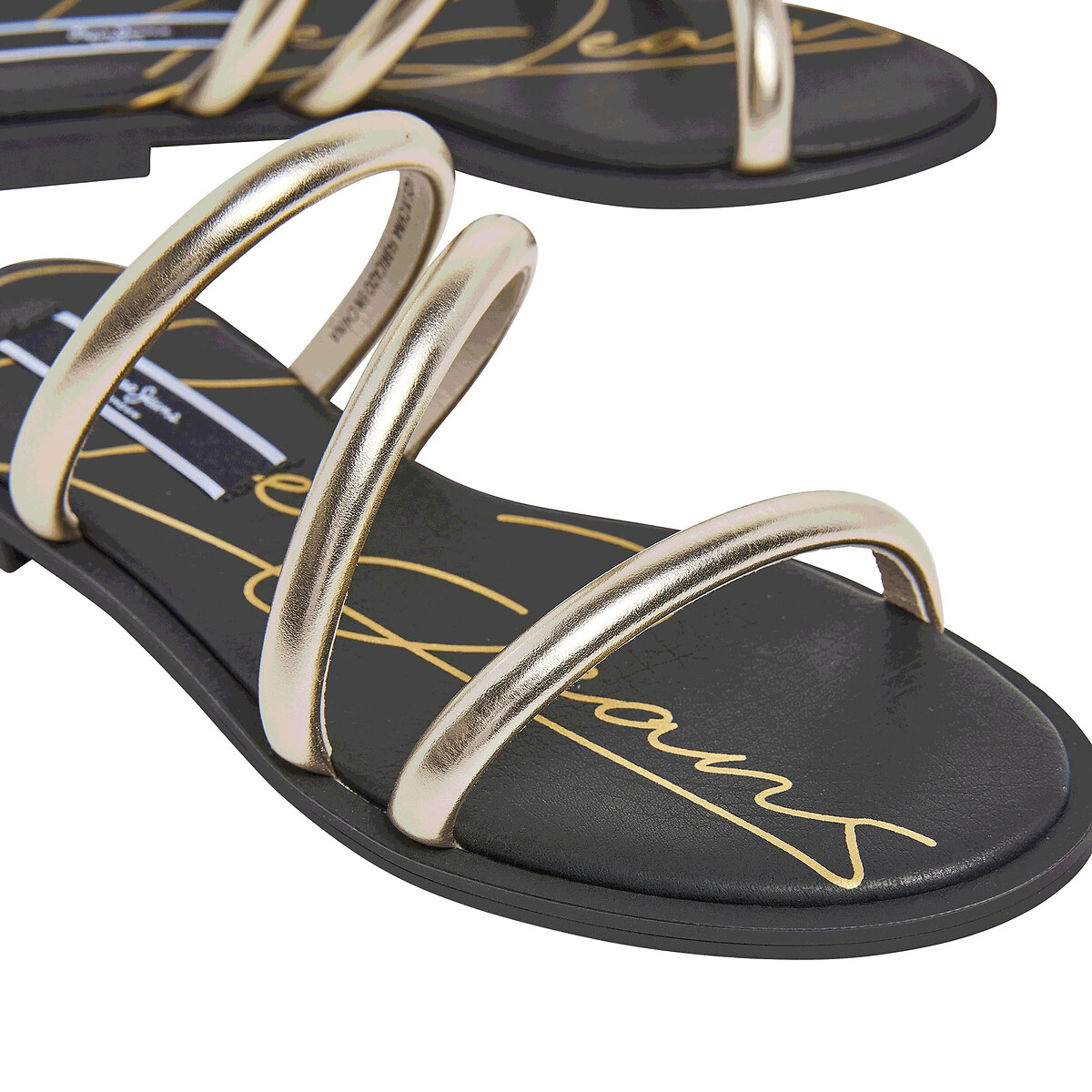 PEPE JEANS<br>Mules Hayes Crystal com tiras