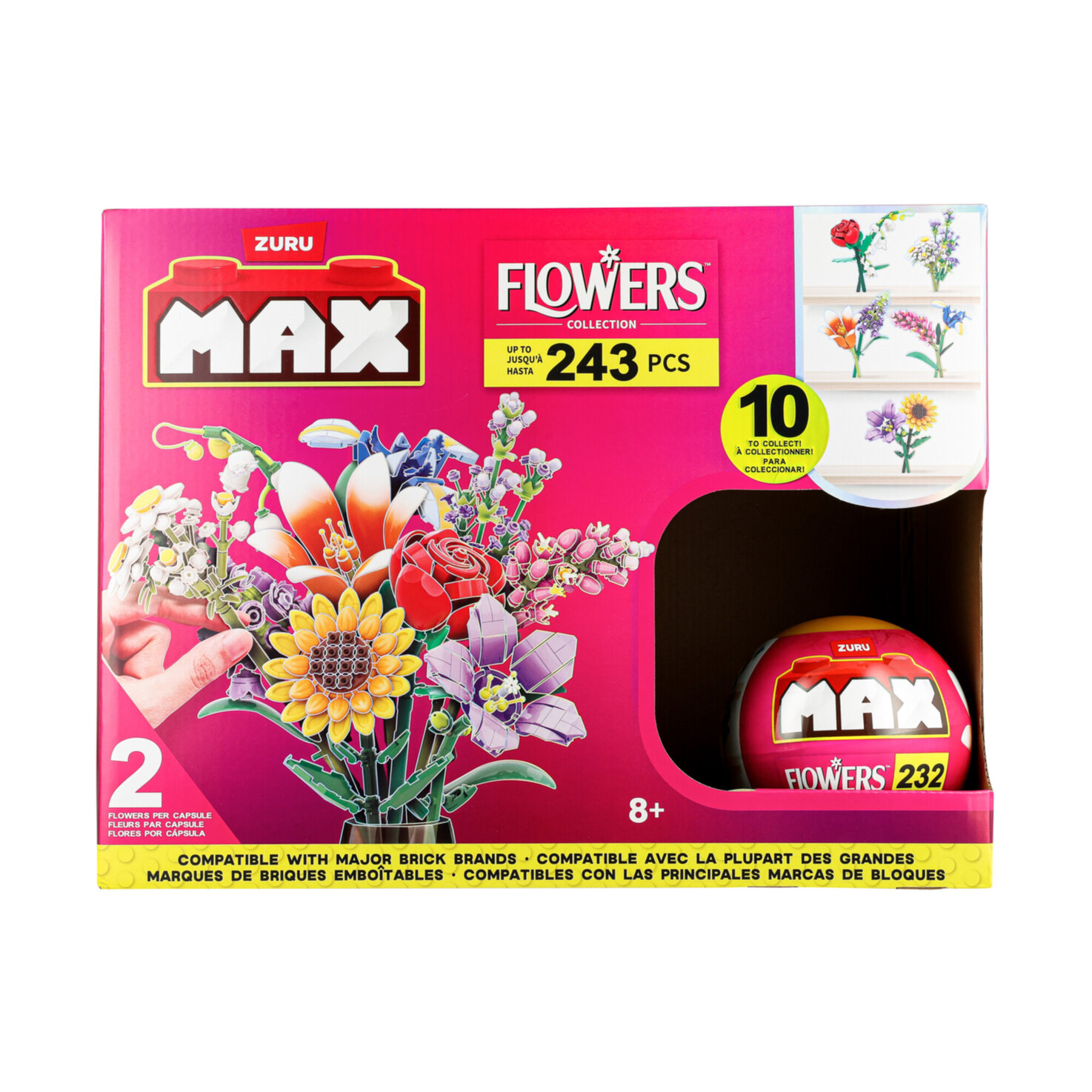Max Garden Long Flowers, assortiert