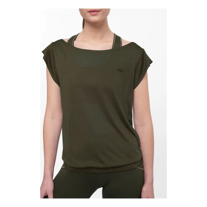 YUJ Paris T-shirt Softee | Vert kaki