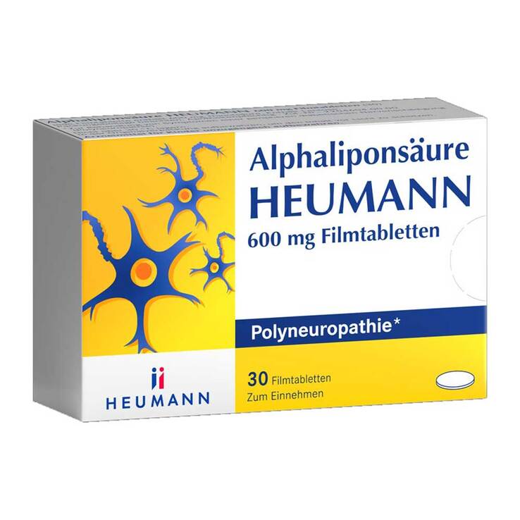 Alphaliponsäure Heumann 600 mg Filmtabletten, 30 St