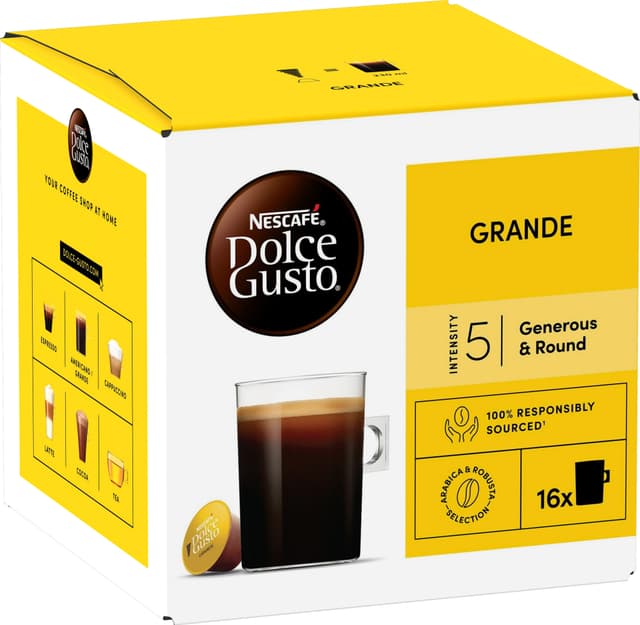 NESCAFÉ Dolce Gusto Grande kaffekapsler (16 stk.)