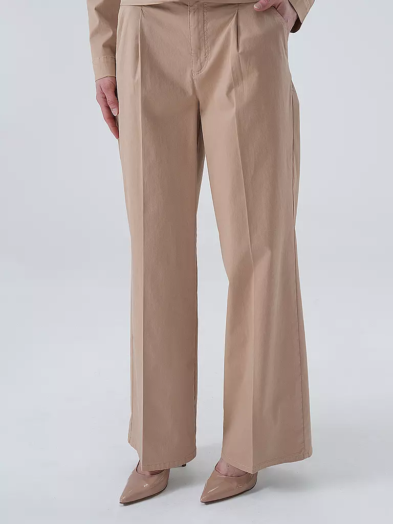 COMMA IDENTITY Marlenehose beige