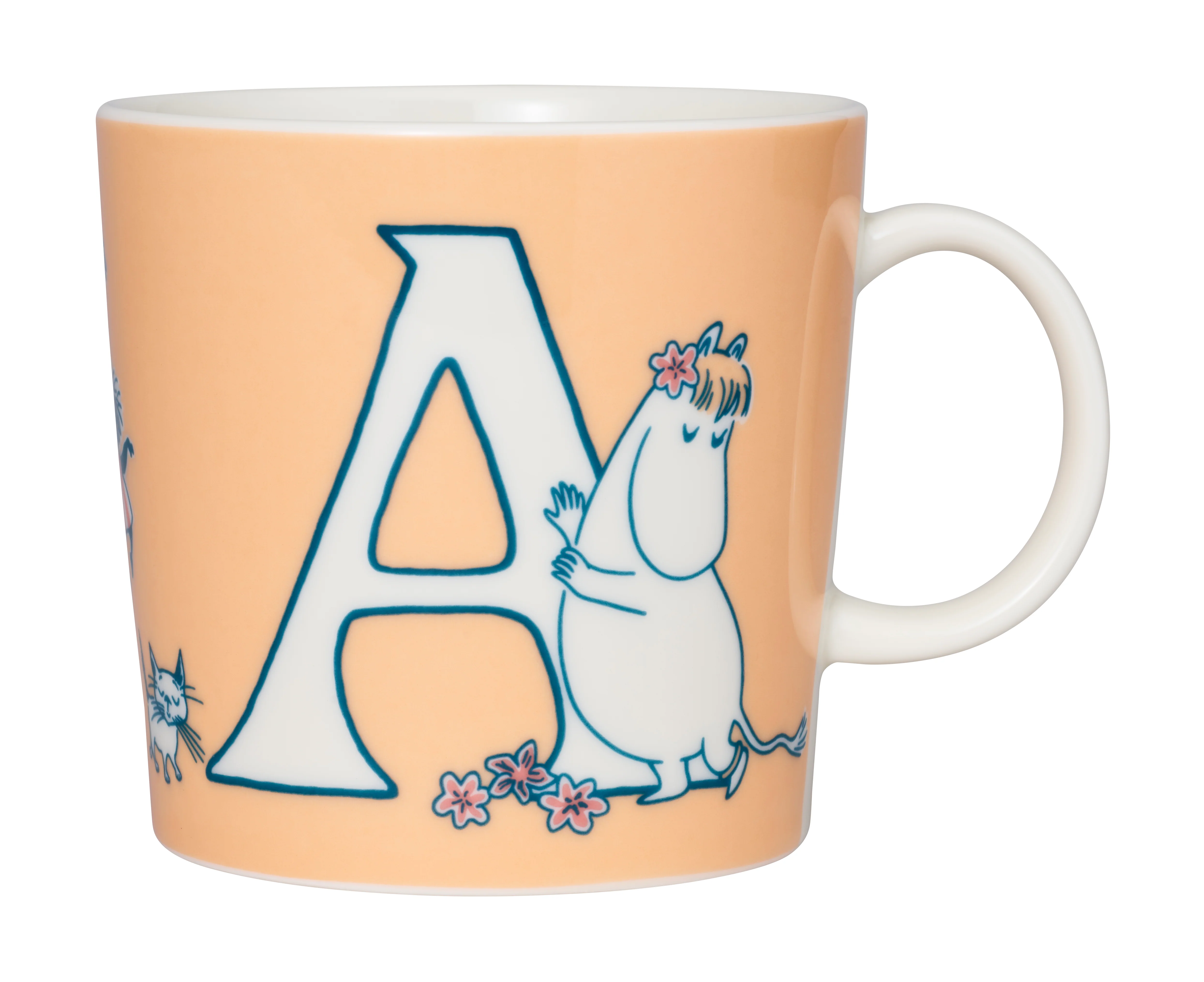 MOOMIN by Arabia  Mumi ABC alfabetkrus, A - 40 cl.