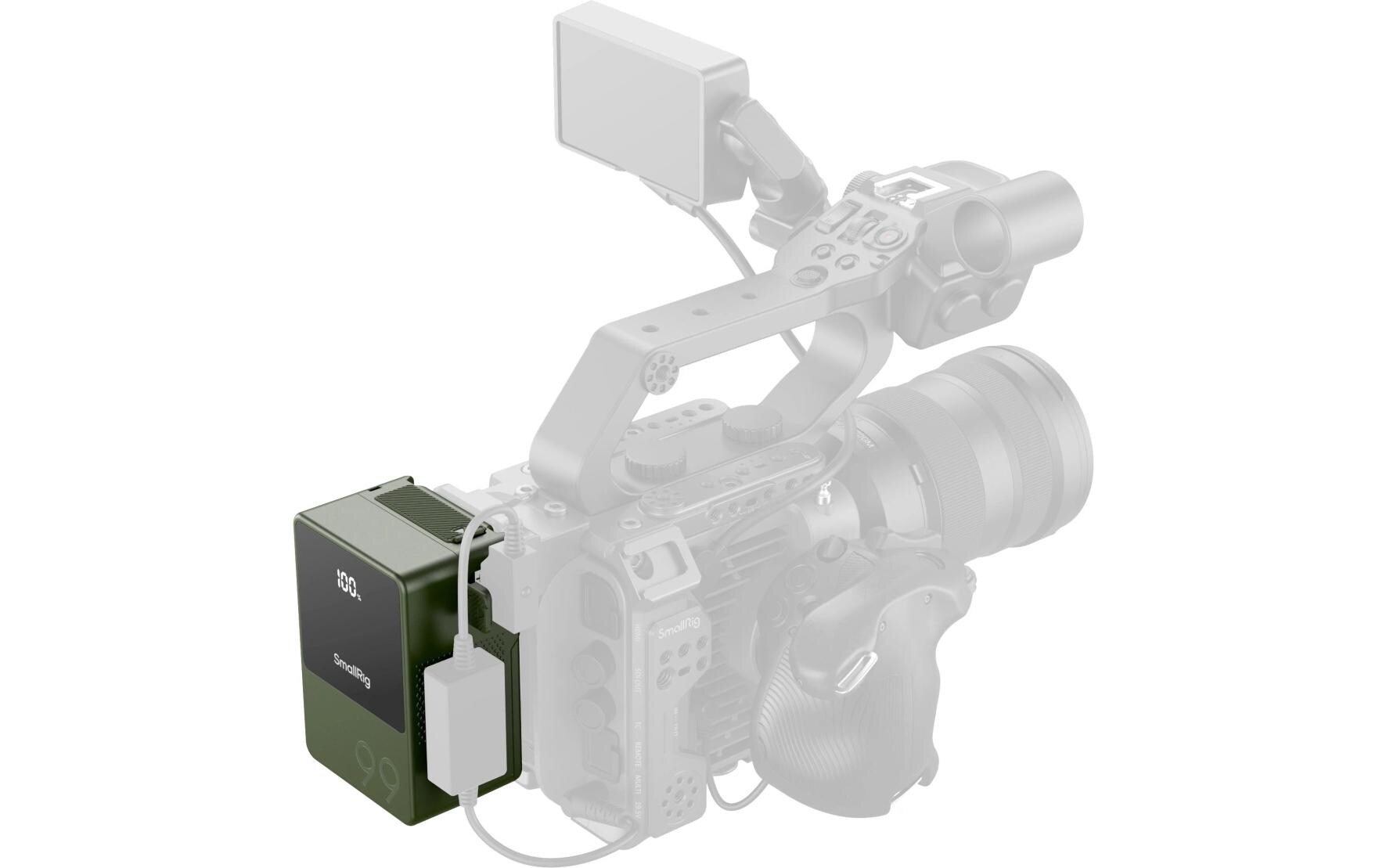 VB99 Mini V-Mount-Batterie Grün<br>Kompakter und leichter V-Mount-Akku