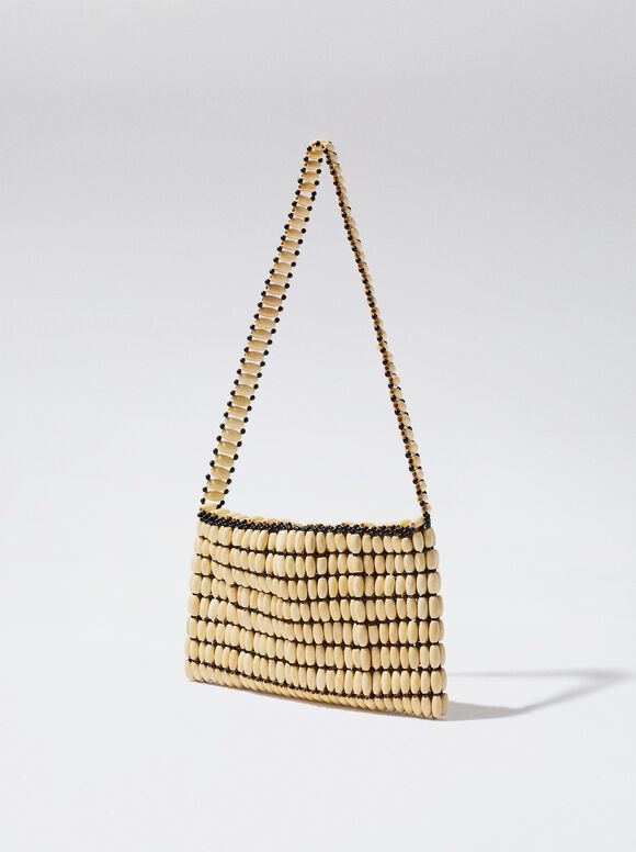 Bolso De Hombro Madeira - Cru