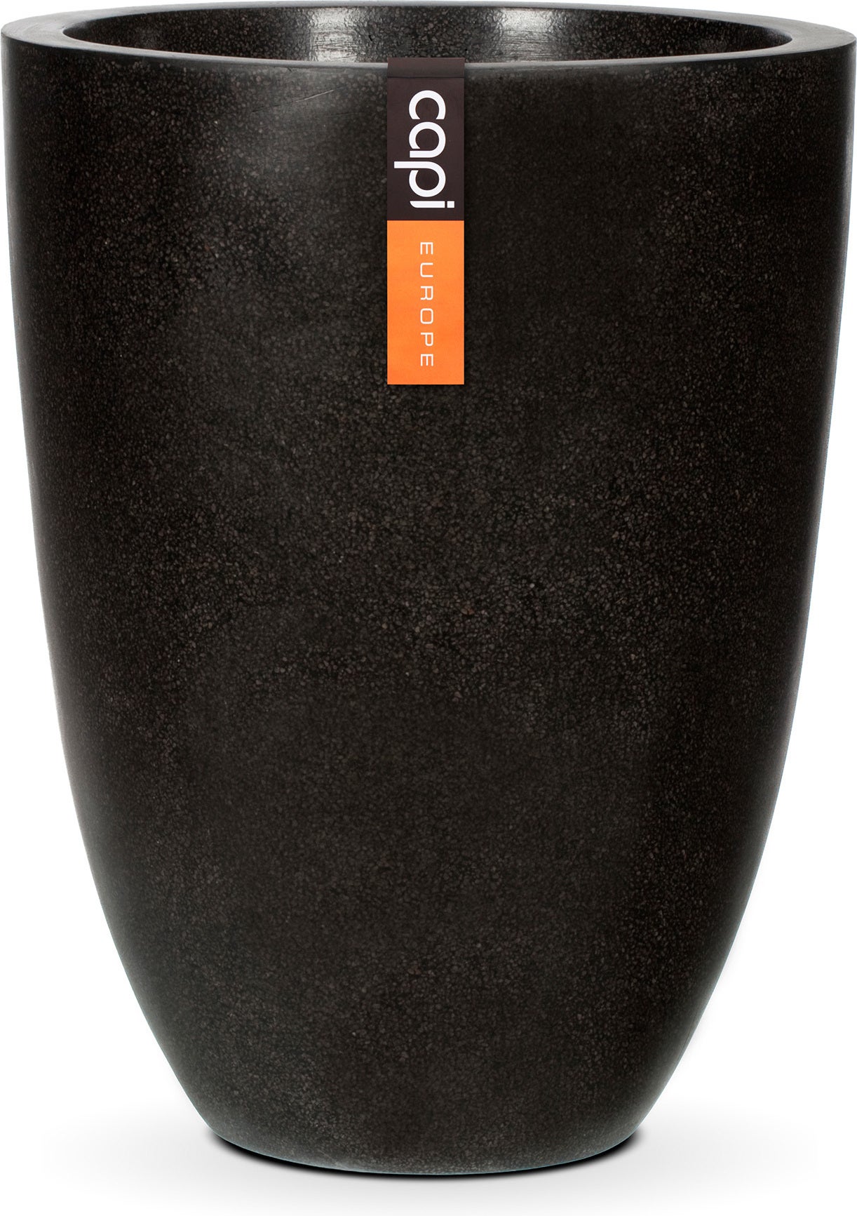 Capi Europe bloempot Lux zwart D 46 H 58 cm