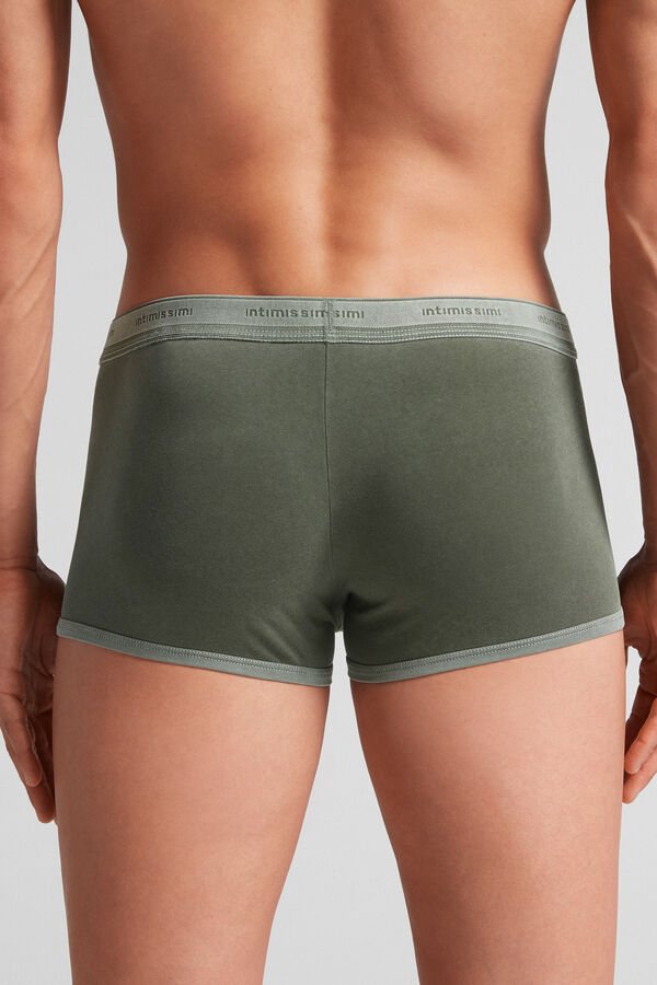 Cuecas boxer Supima® Natural Fresh Cotton com logotipo
