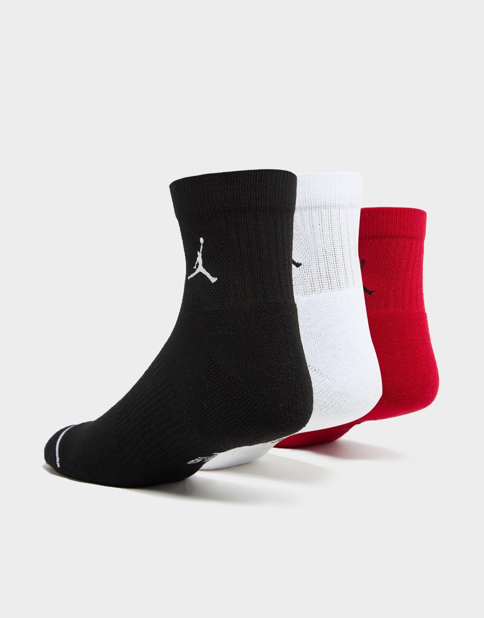 Jordan Lot de 3 paires de chaussettes Drift Low Quarter Homme