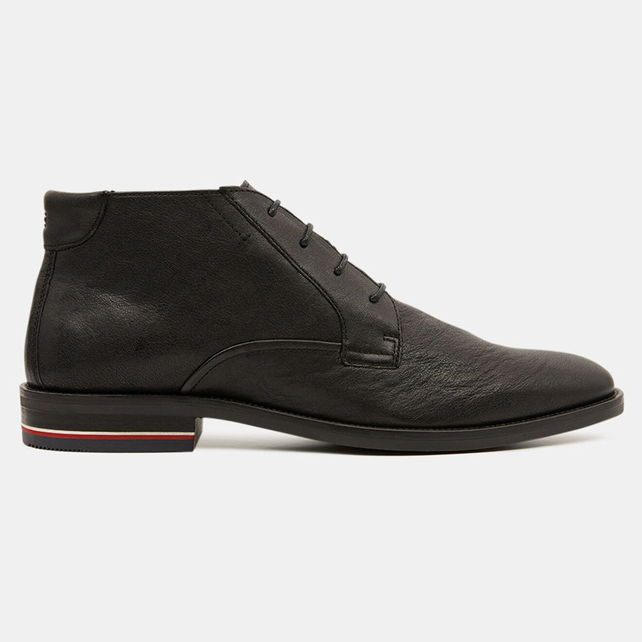 Tommy Hilfiger Desert boots en Cuir Signature noires