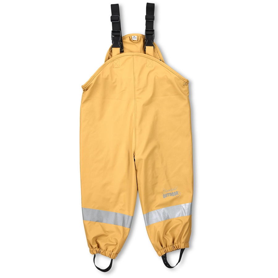 Sterntaler Regenträgerhose gefüttert mittelgelb