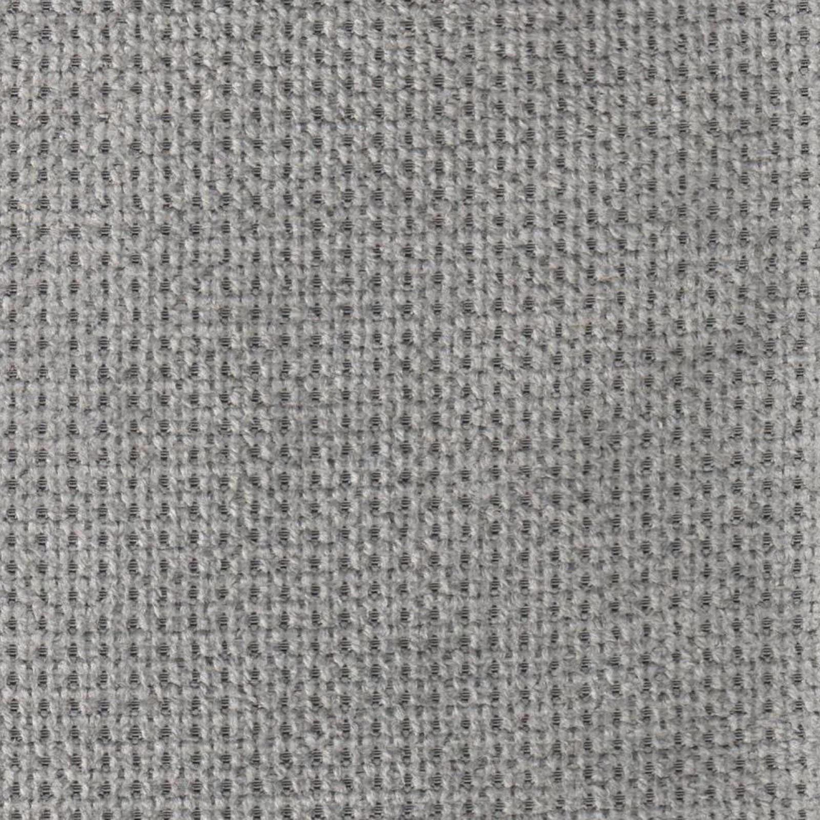 polsterpower Ecksofa - silber - mit Funktionen - Anstellhocker links