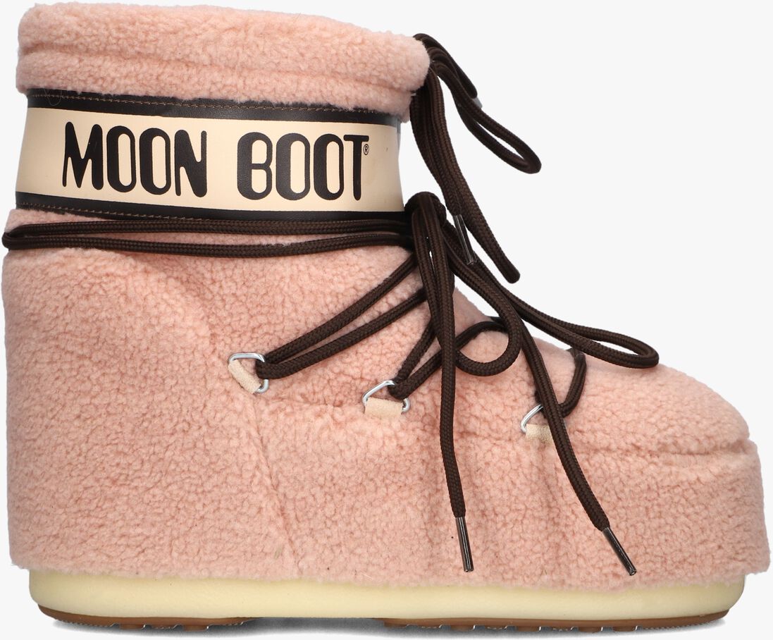 roze moon boot snowboots icon low fleece