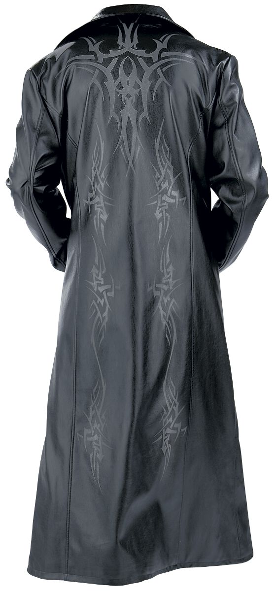 Manteau Tribal Manteau en imitation cuir