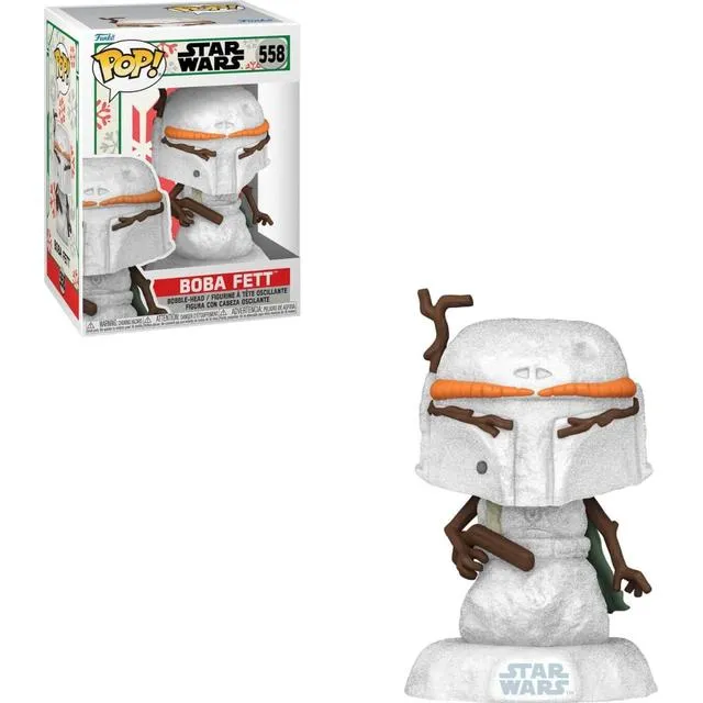 Funko Pop Funko figur! POP VINYL SW Holiday Boba Fett (SNWMN)