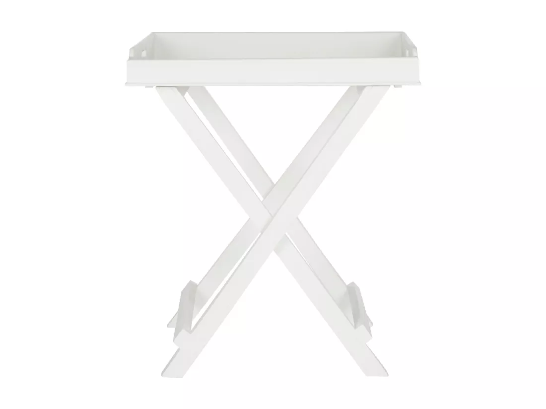 Table d'appoint Blanc 47 X 68 X 73.66 cm - Doretha