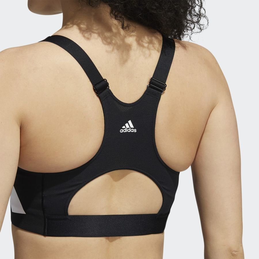 adidas Brassière Ultimate Alpha - Noir/Blanc Femme