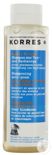 Korres Vinaigre Herbal Shampoing Anti-Poux 150ml