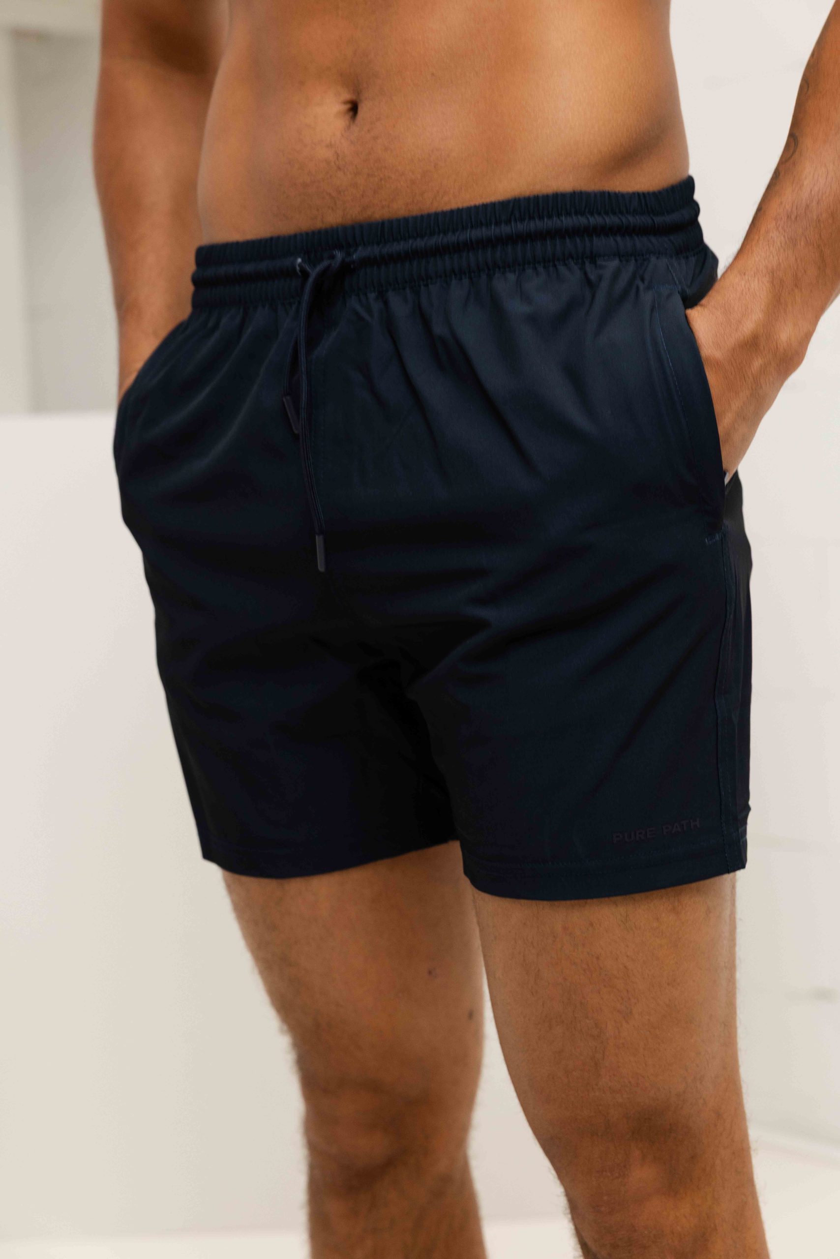 Pure Path Tonal Logo Zwembroek Heren Donkerblauw