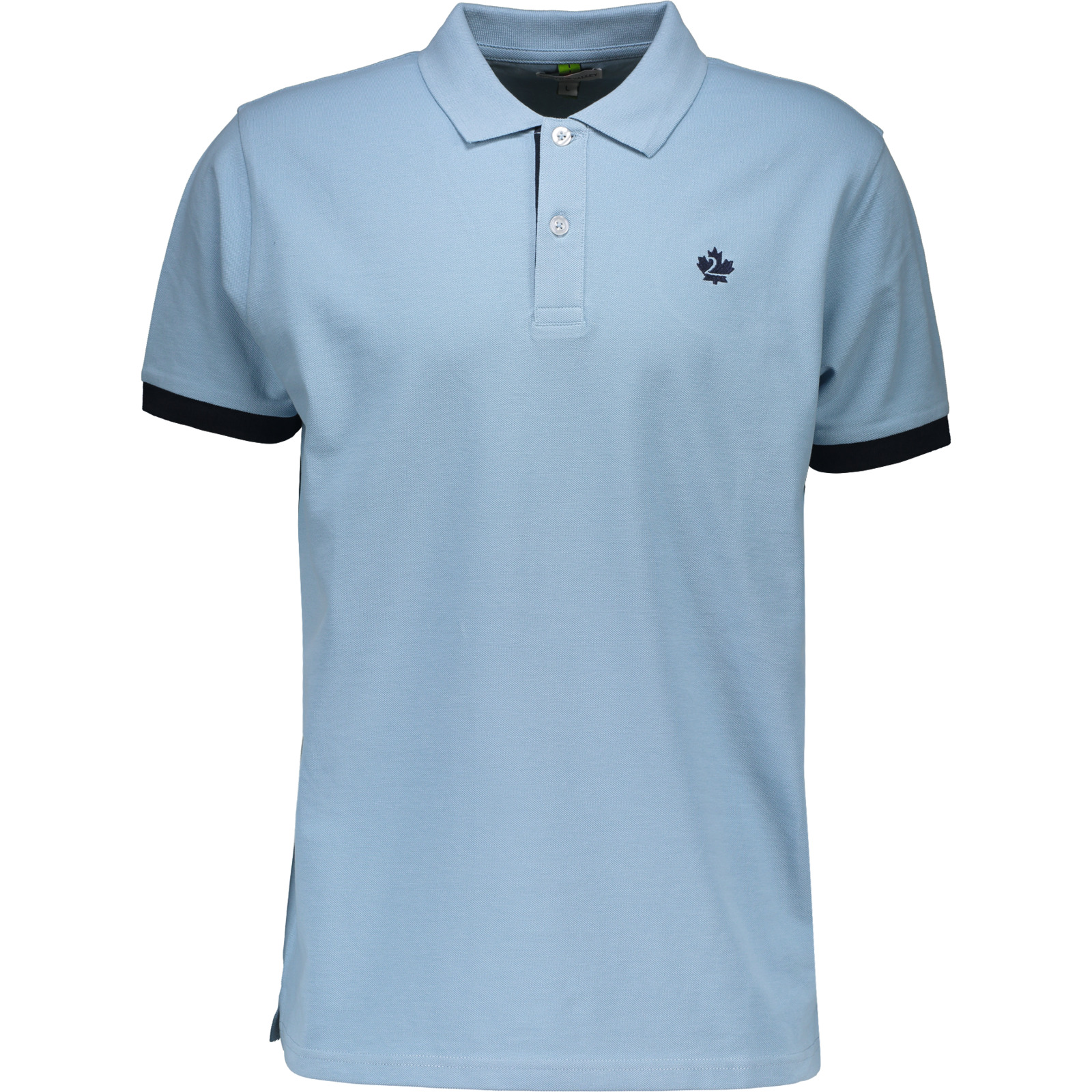 North Valley Herren Polo-Shirt Michi M, hellblau