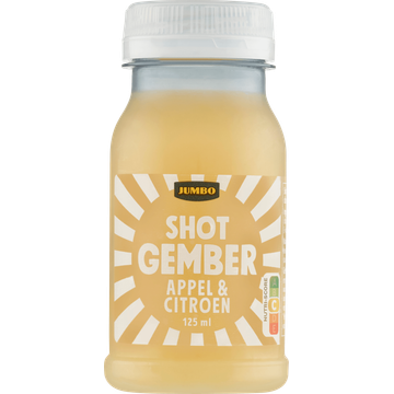 Jumbo Shot Gember, Appel & Citroen 125ML
