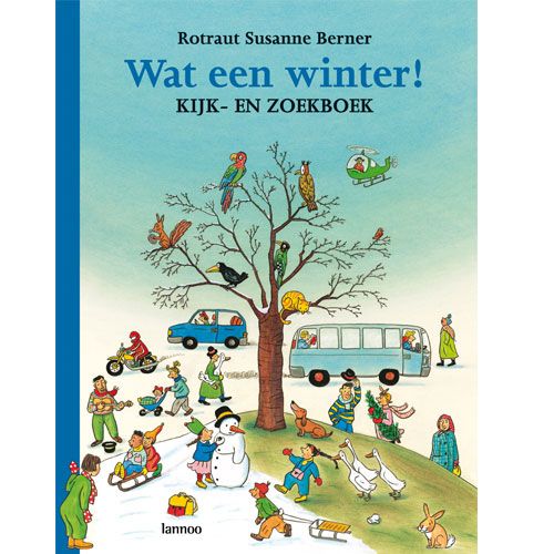Uitgeverij lannoo kijk en zoekboek wat een winter - groot