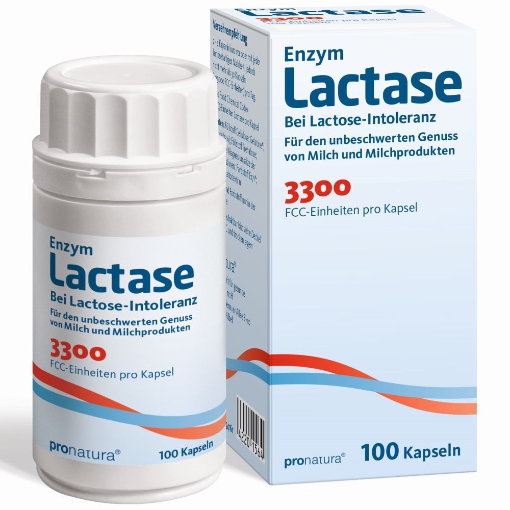 Enzym Lactase 3300 FCC Kapseln
