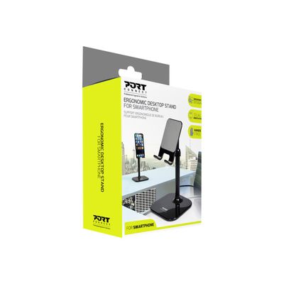 PORT Connect - support smartphone de bureau - noir