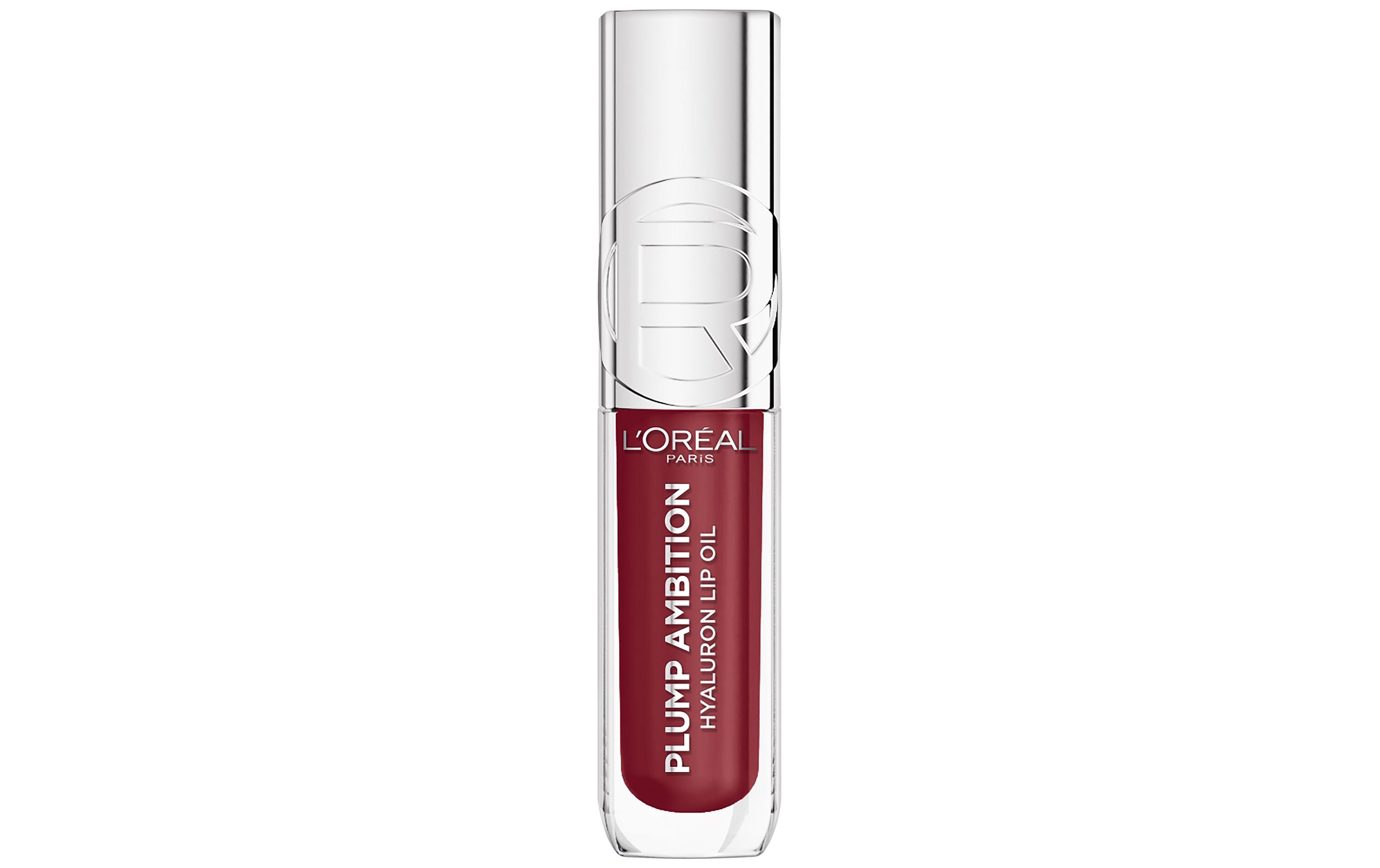 Lip Gloss Plump Ambition Hyaluron 490 Berry JolieLippenöl macht die Lippen voller und weicher in nur einem Wisch