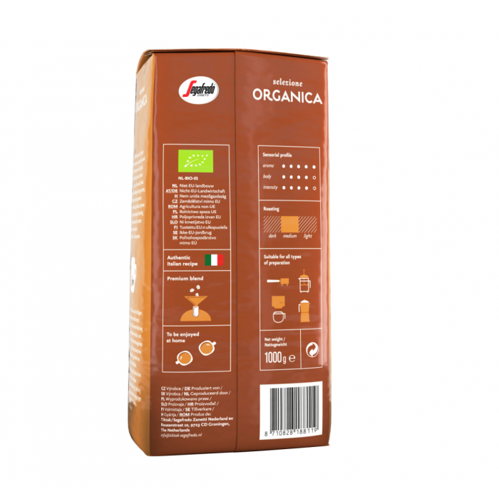Segafredo Kaffeebohnen Selezione Organica 1000g