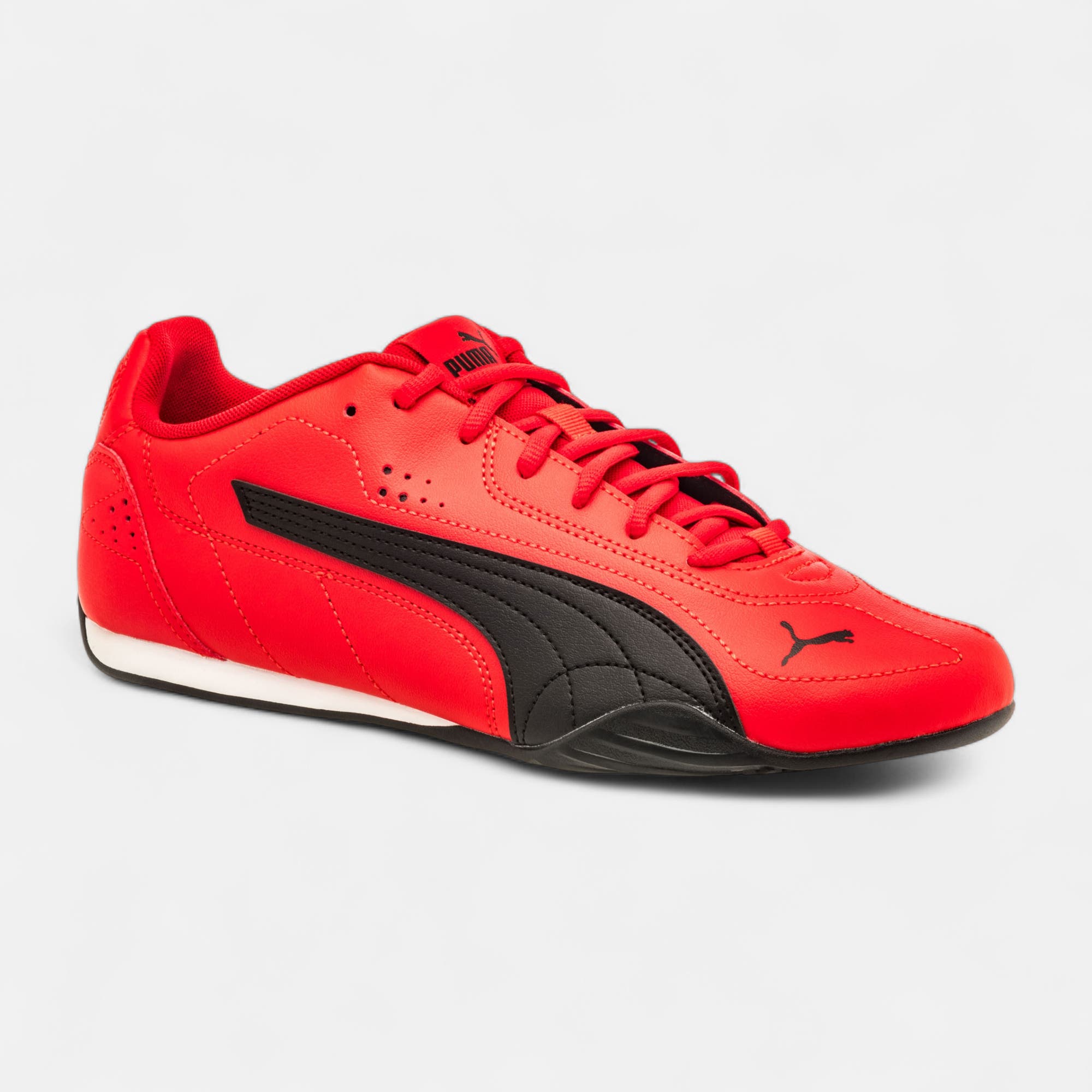 Baskets Homme rouge