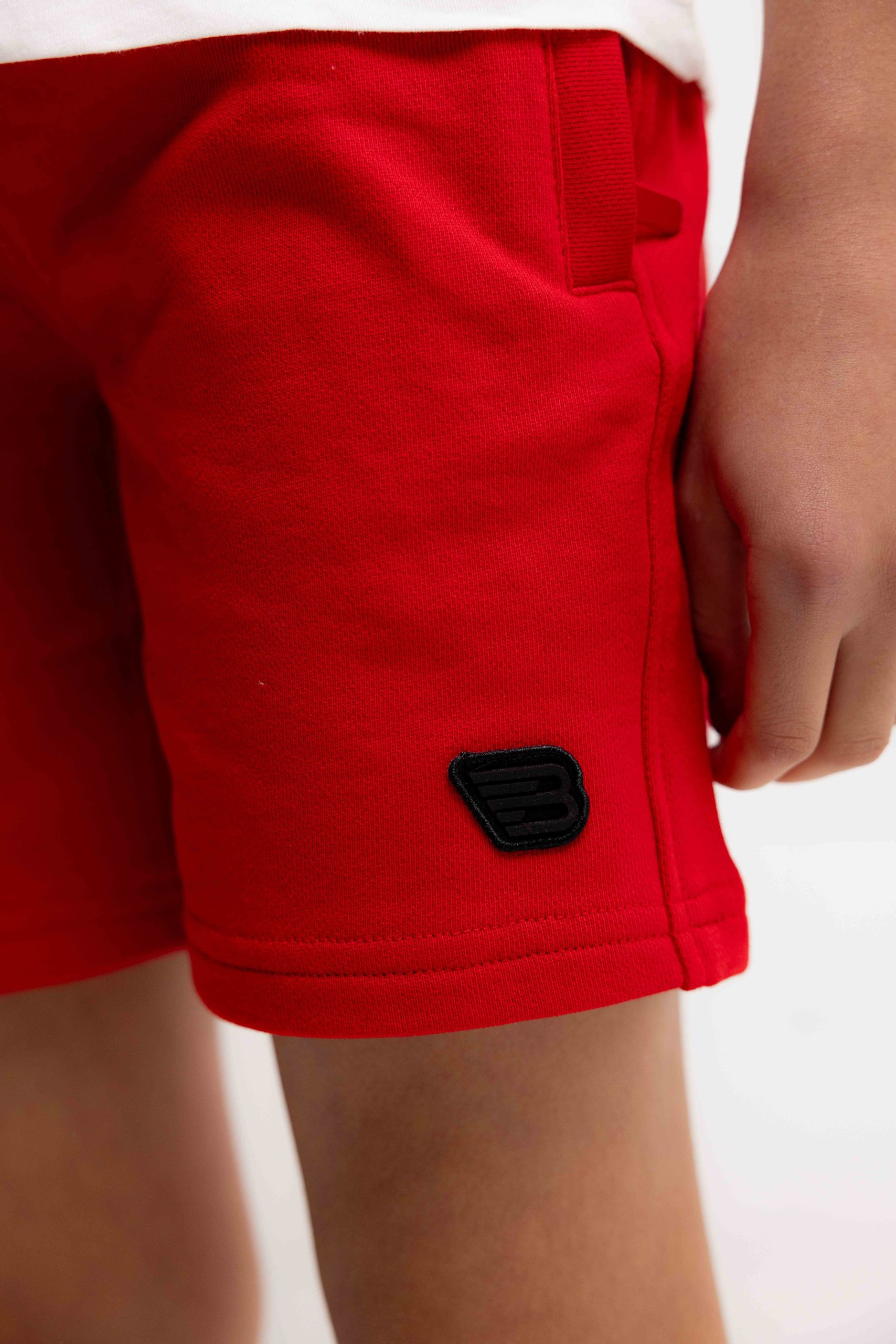 Ballin Amsterdam Regular Fit Korte Broek Kids Rood