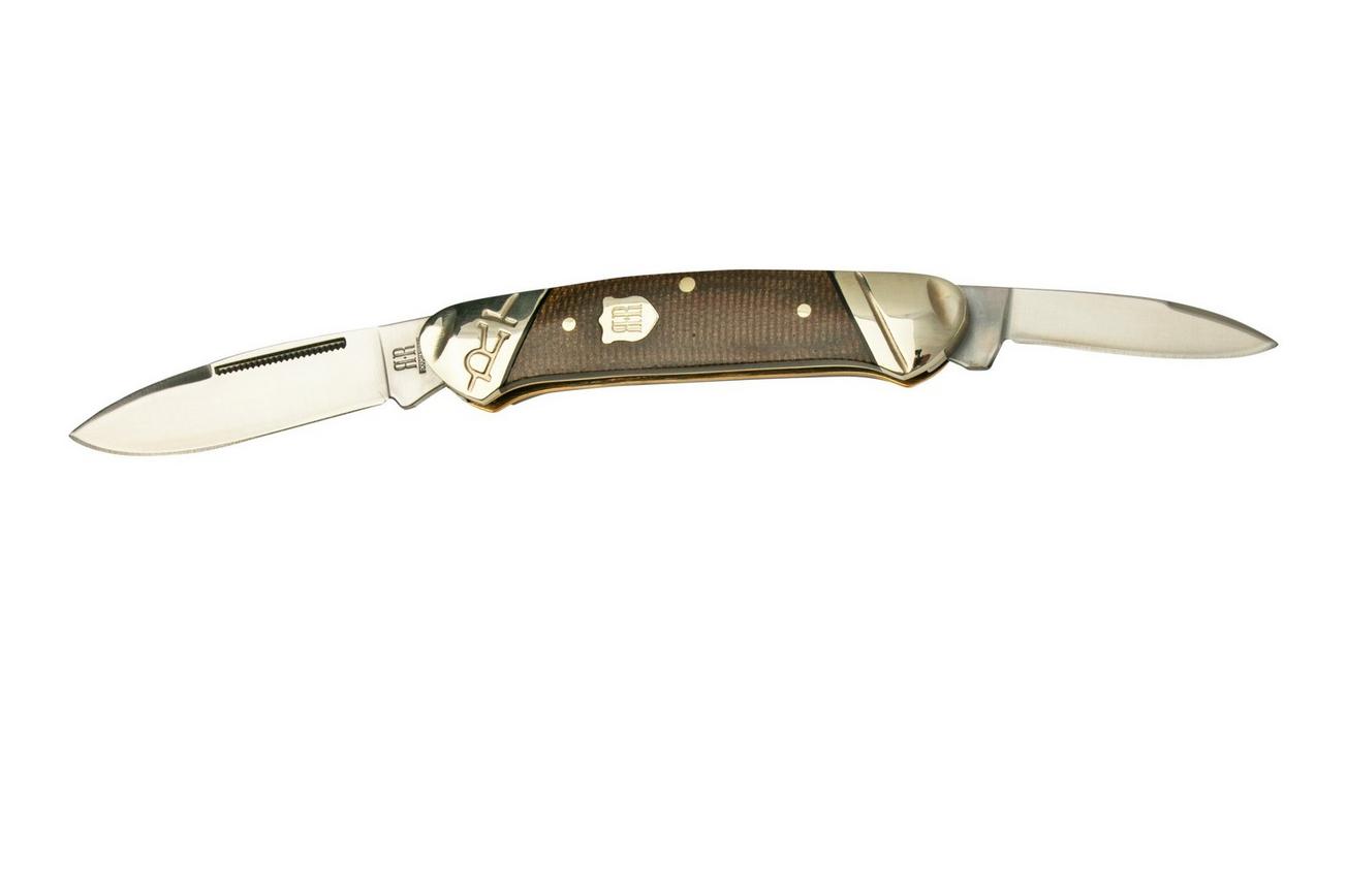 Rough Ryder Brown Burlap Canoe RR2331, zakmes