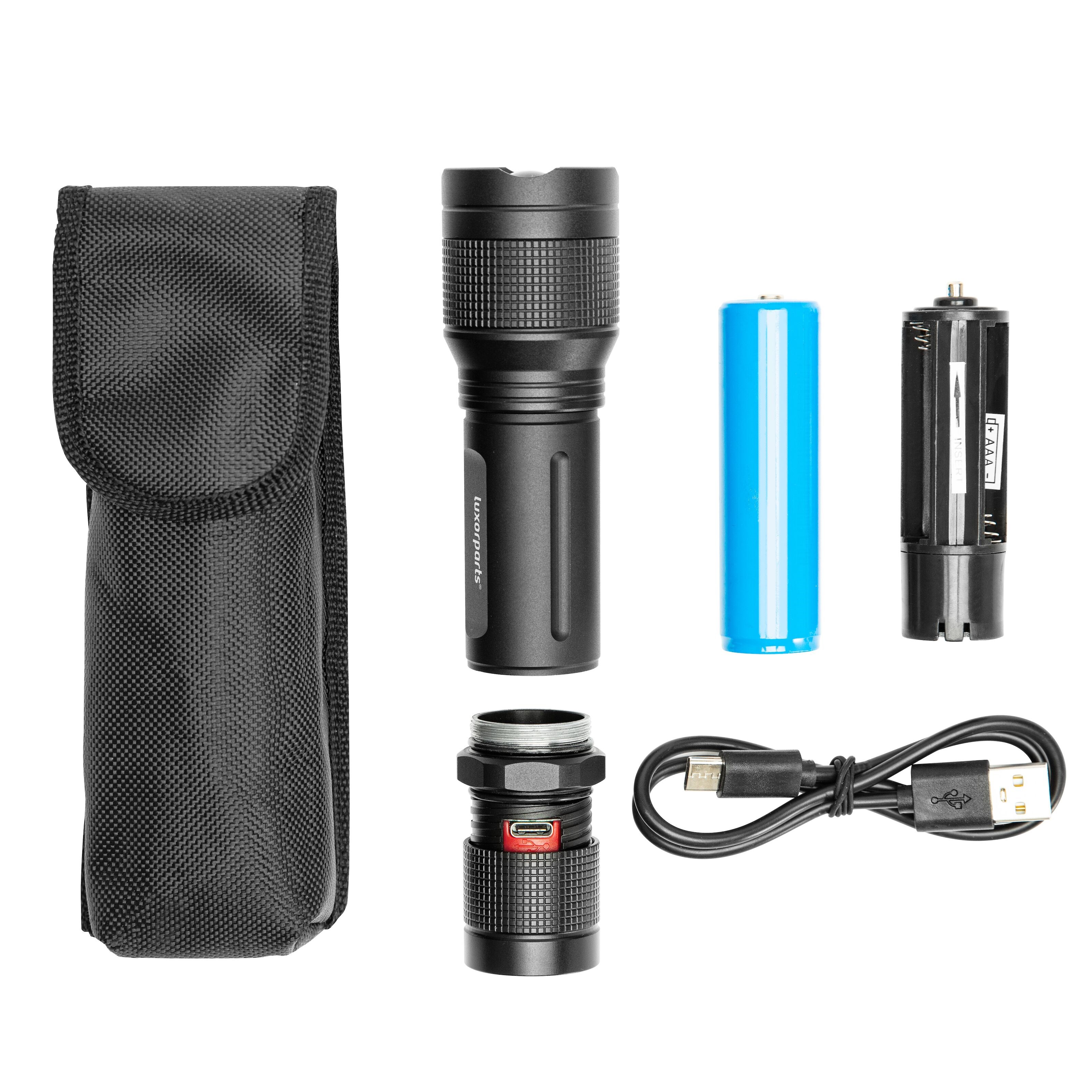 Luxorparts Zoom Lommelykt 2000 lm